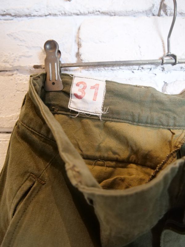 DEADSTOCK FRENCH ARMY M47 CARGO PANTS（後期）size31 デッドストック 