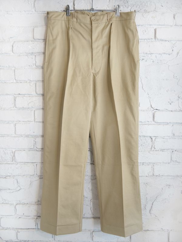 DEADSTOCK FRENCH ARMY M52 CHINO PANTS 後期 size35 デッドストック 