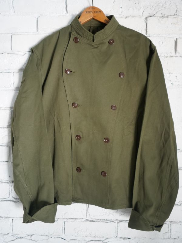 DEADSTOCK 50's DUTCH ARMY DOUBLE BUTTON JACKET デッドストック 50 ...