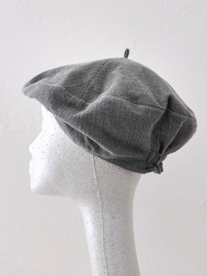 cauda volume beret gray コーダ ベレー イタリア グレー - ハンチング ...