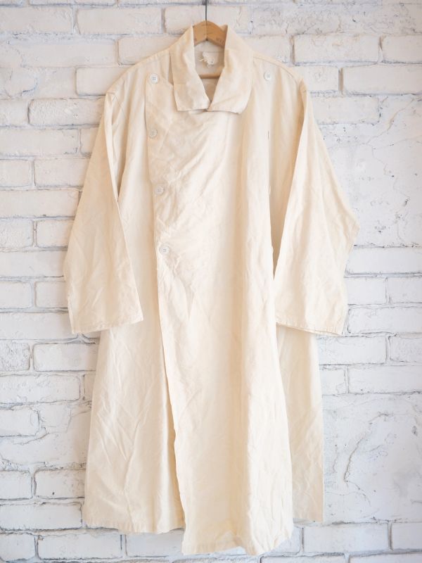 DEADSTOCK 50's FRENCH ARMY LINEN HOSPITAL COAT デッドストック50 