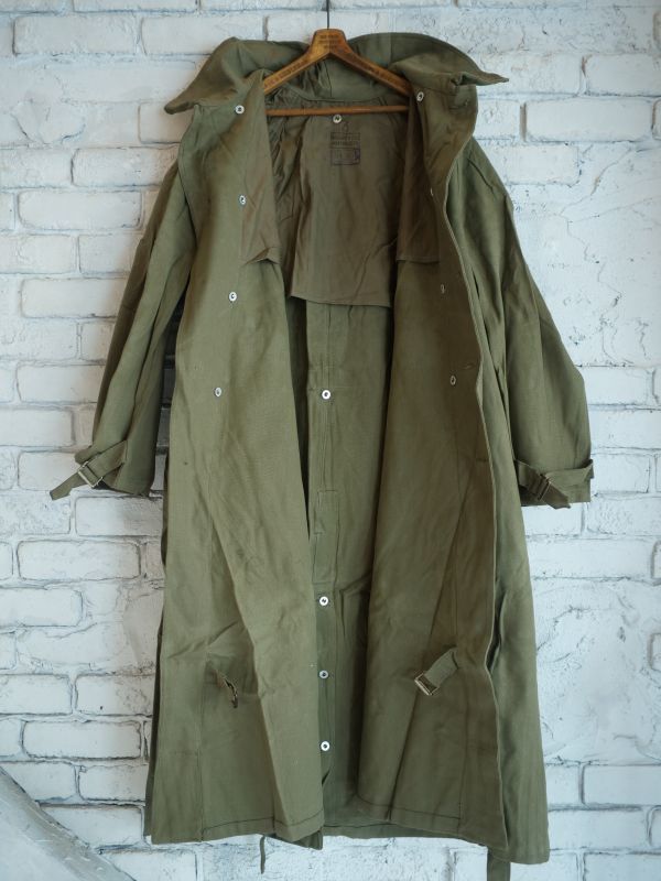 DEADSTOCK 50's FRENCH ARMY MOTORCYCLE COAT デッドストック 50年代