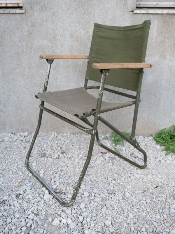 VINTAGE UK ARMY ROVER CHAIR ローバーチェア 2