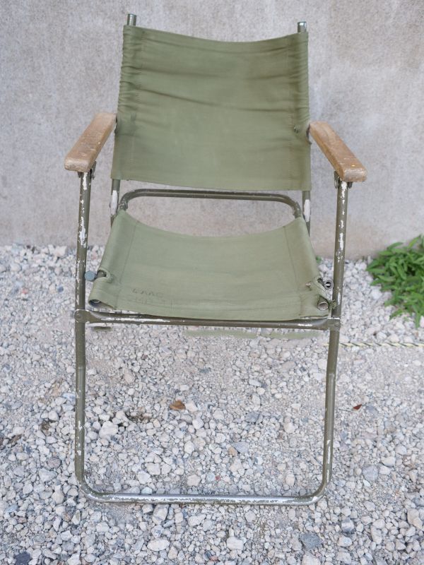 VINTAGE UK ARMY ROVER CHAIR ローバーチェア 1