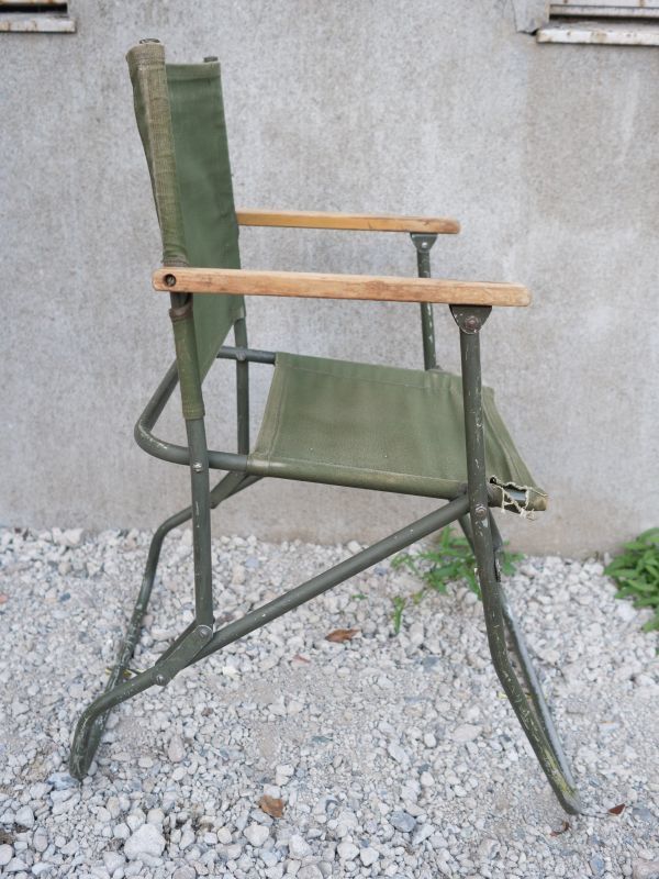 VINTAGE UK ARMY ROVER CHAIR ローバーチェア 3