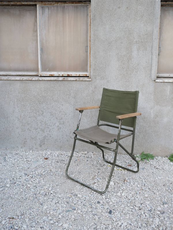 VINTAGE UK ARMY ROVER CHAIR ローバーチェア 2