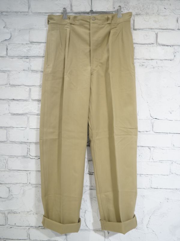 DEADSTOCK FRENCH ARMY M52 CHINO PANTS 後期 size84XL デッドストック