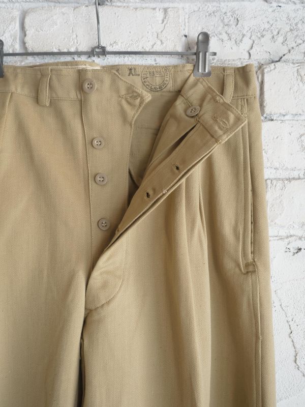 DEADSTOCK FRENCH ARMY M52 CHINO PANTS 前期 size80 デッドストック 
