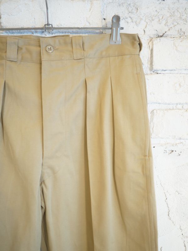 DEADSTOCK FRENCH ARMY M52 CHINO PANTS 後期 size80L デッドストック 