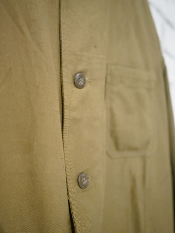 DEADSTOCK 's CZECH ARMY STAND COLLAR WORK JACKET デッドストック