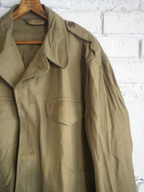DEADSTOCK FRENCH ARMY M47 MILITARY JACKET（前期樹脂ボタン）　デッドストック フランス軍 ミリタリージャケット