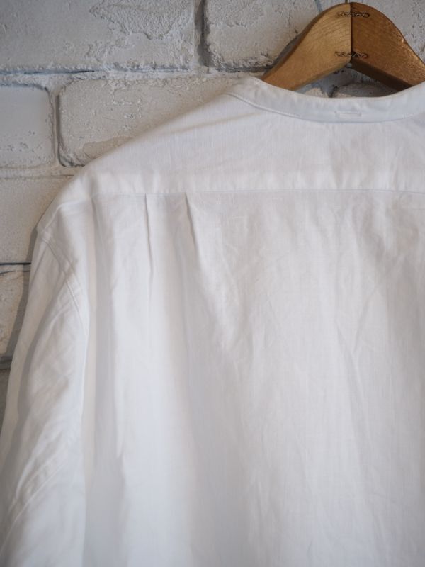 VINTAGE SWEDISH ARMY COLLARLESS SHIRT スウェーデン軍ヴィンテージ 