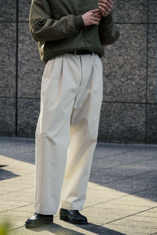 A.PRESSE チノトラウザーズ Chino Trousers - csihealth.netブラックサイズ