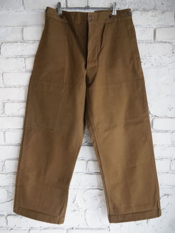 【NOS】French Railroad Work Trousers  SNCF
