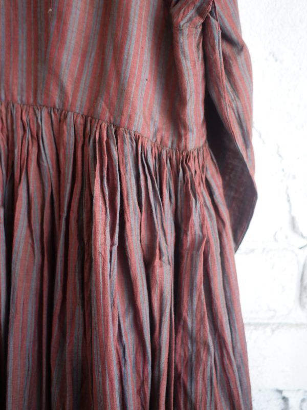 maku textiles Cotton and Silk Handwoven Dress マクテキスタイルズ 