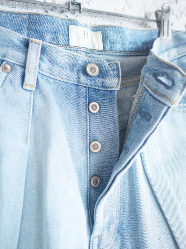 HERILL HL Denimwashes Tuck 4PK ヘリル 別注デニムウォッシーズタック