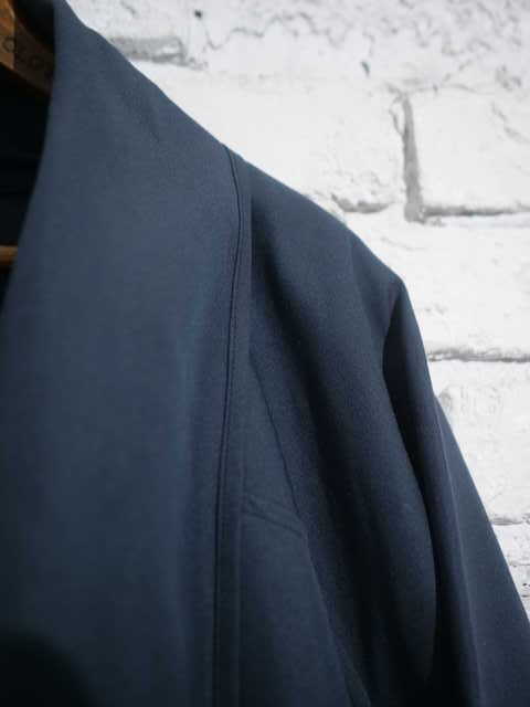 MITTAN SH-46 シルクロングシャツ（厚手）　黒絹100％