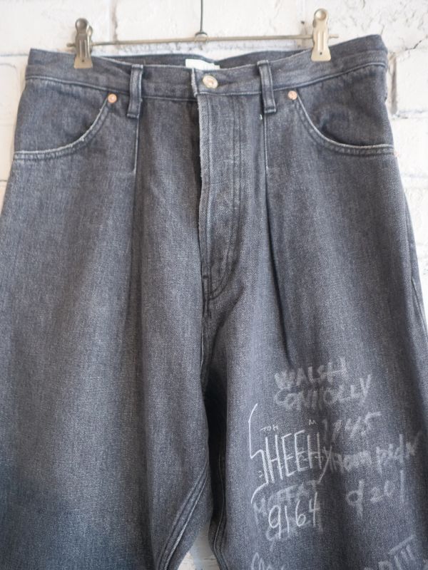 18222円ビジネス 激安 日本店舗 HERILL Denim Good Luck Flag パンツ