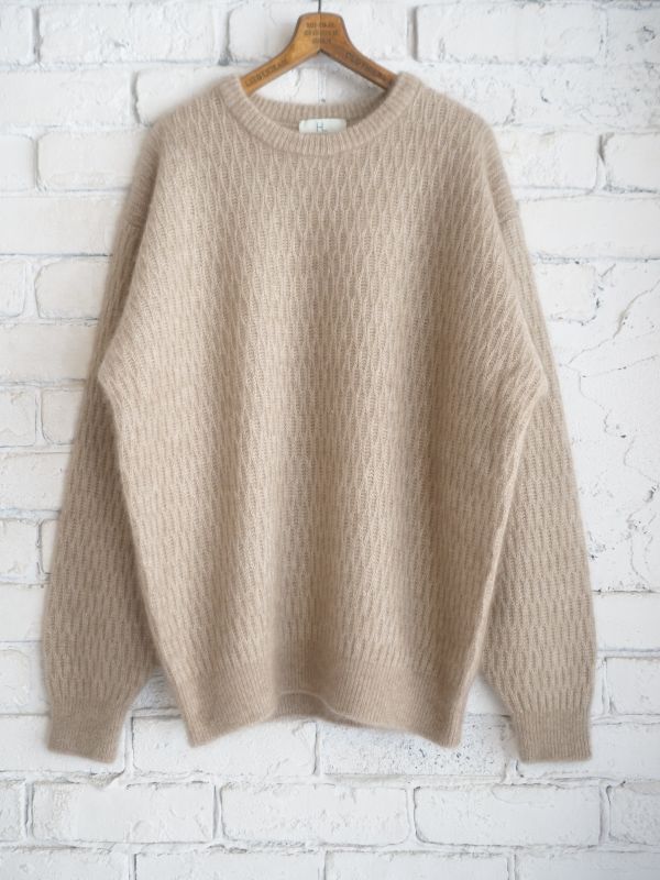 画像1: HERILL Thermalmesh Sweater ヘリル サーマルメッシュ セーター (22-080-HL-8230-3) (1)