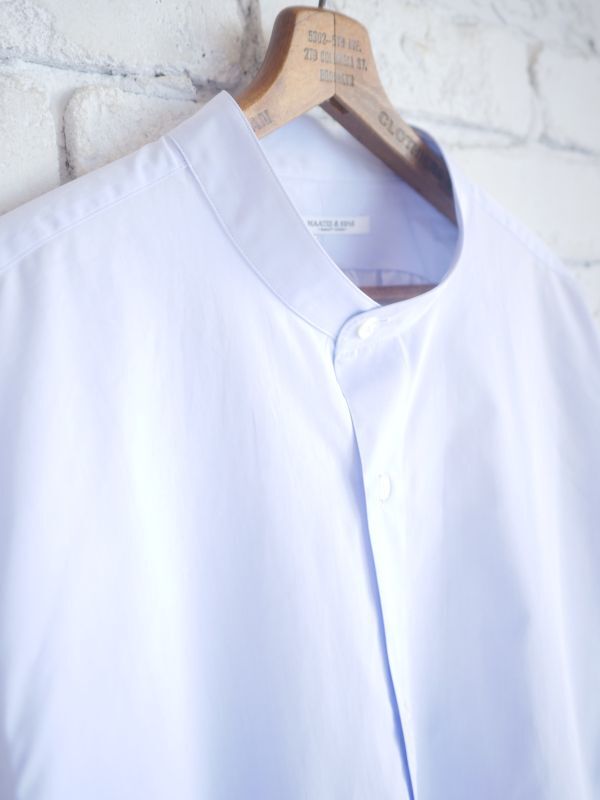 MAATEE&SONS Silk Band Collar Shirt サイズ3