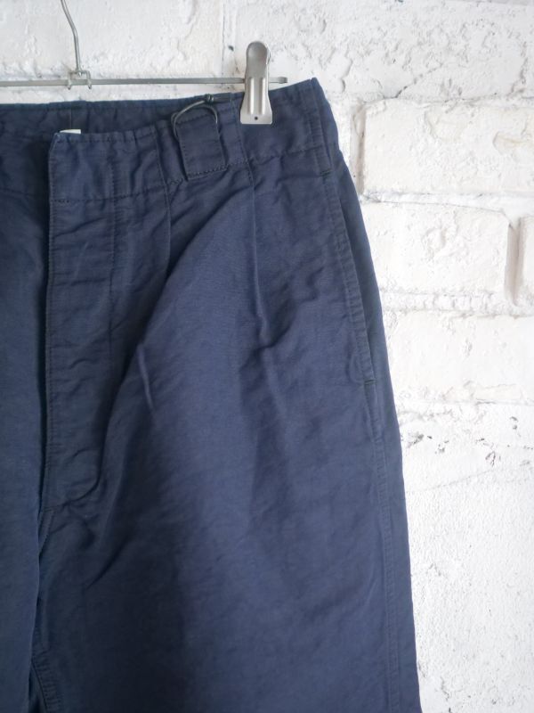 OUTIL pantalon nitry コットンリネンタックパンツ (OV-P010L)