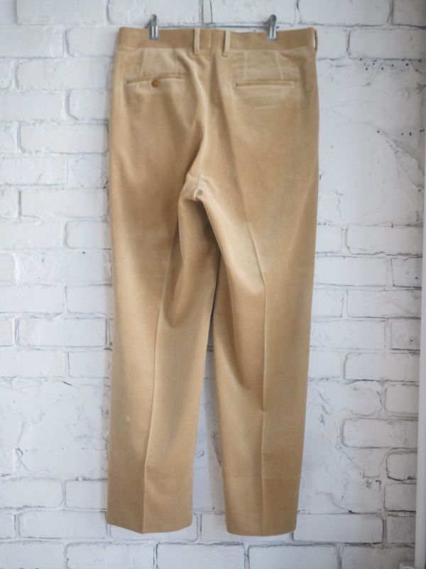 23SS MAATEE&SONS 俺のチノ パンツ コーデュロイ 茶 203N