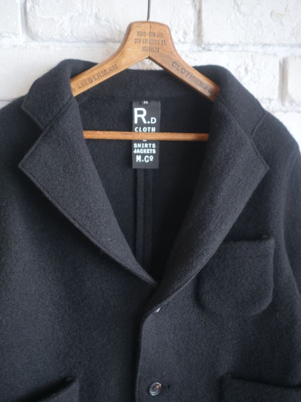 R&D.M.Co- / OLDMAN'S TAILOR WOOL FELT KNIT JACKET オールドマンズ 