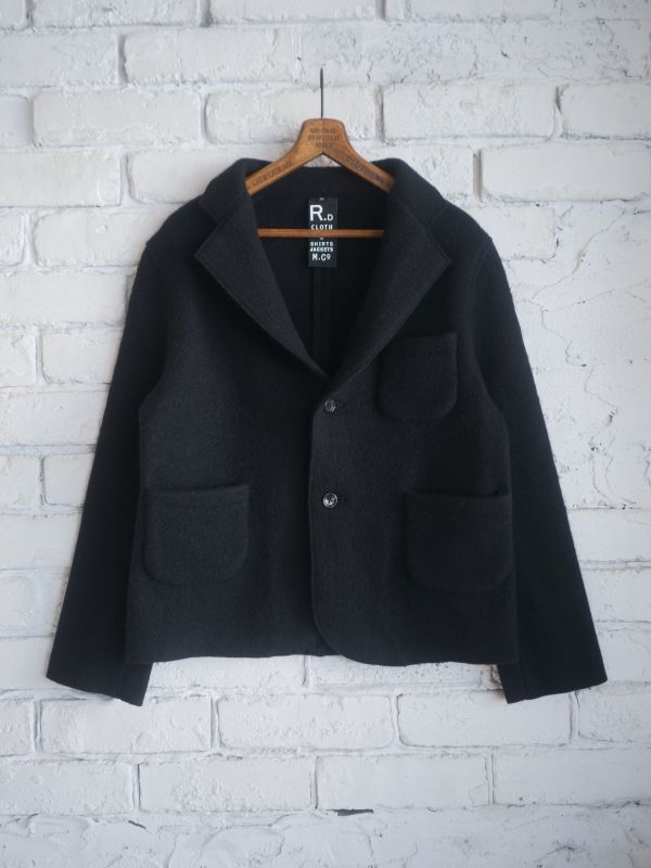 R&D.M.Co- / OLDMAN'S TAILOR WOOL FELT KNIT JACKET オールドマンズ ...