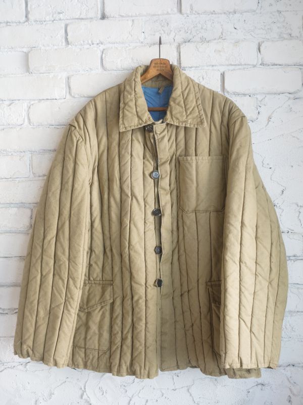 VINTAGE 40's GERMAN ARMY QUILTING JACKET ヴィンテージ40年代 ドイツ