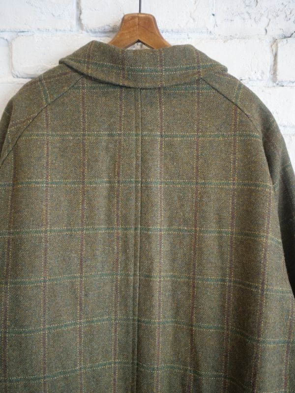 A.PRESSE Tweed Balmacaan Coat アプレッセ ツイードバルマカーン