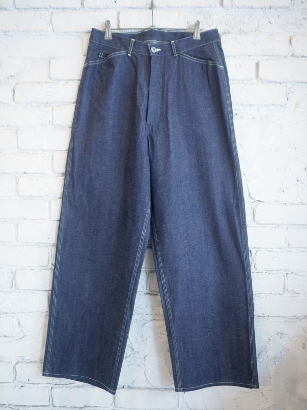 【新品】23ss A.PRESSE ミリタリー デニム トラウザー  アプレッセ