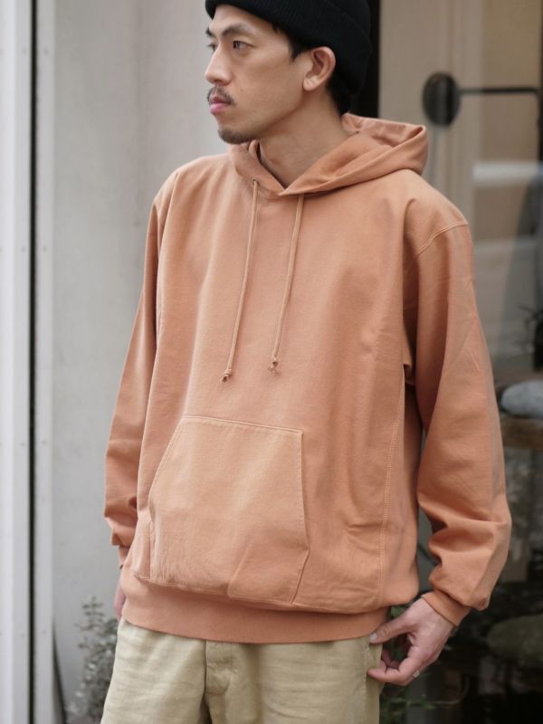 AURALEE  SUPER MILLED SWEAT P/O PARKA