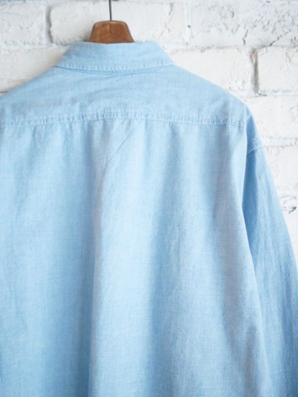 A.PRESSE Washed Chambray Shirt アプレッセ ウォッシュド