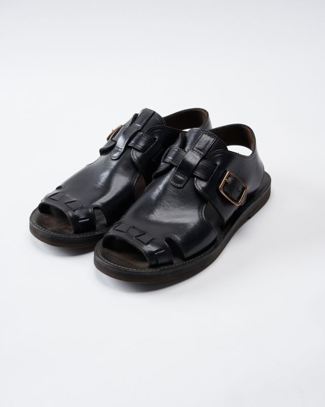 sus-sous Belted Shoes シュス レザーサンダル レアサイズ-