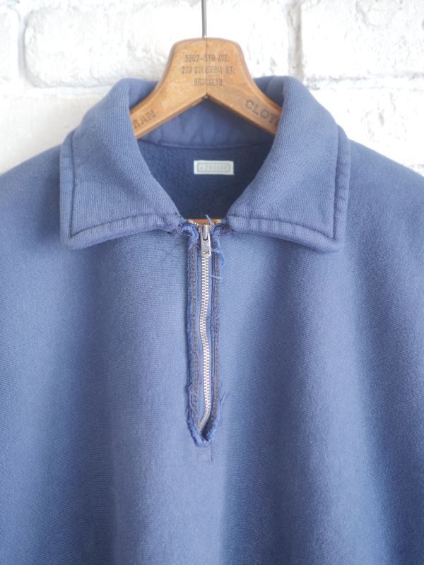 A.PRESSE Vintage Half Zip Sweatshirt アプレッセ ハーフジップ