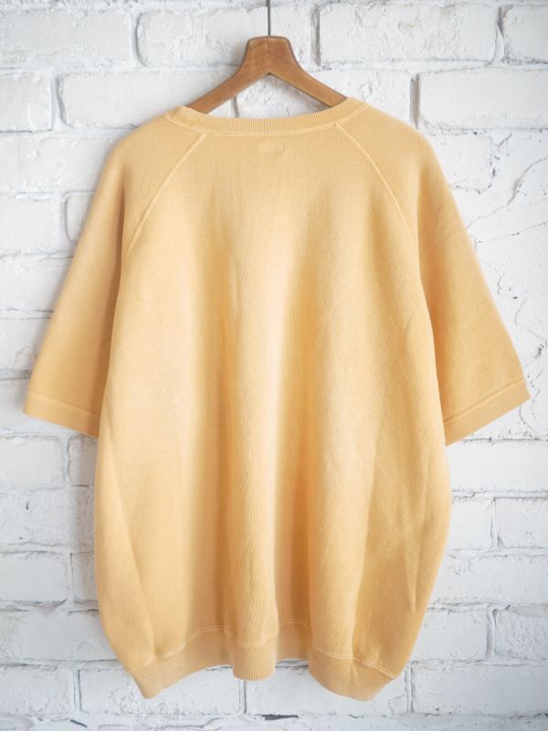 トップス最安値　a.presse ヴィンテージスウェットシャツ Yellow サイズ3
