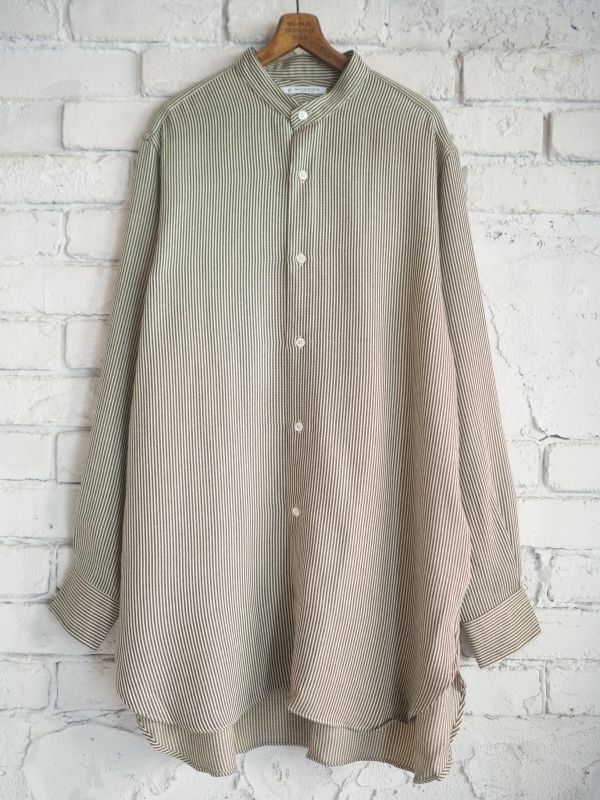 MAATEE&SONS BAND COLLAR SHIRTS マーティーアンドサンズ バンドカラー ...