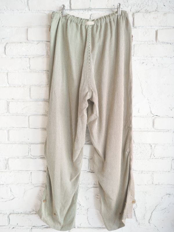 MAATEE&SONS HICKORY MILITARY EASY PANTS-