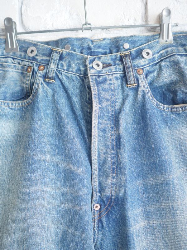 A.PRESSE No.22 Washed Wide Denim Pants アプレッセ ウォッシュド