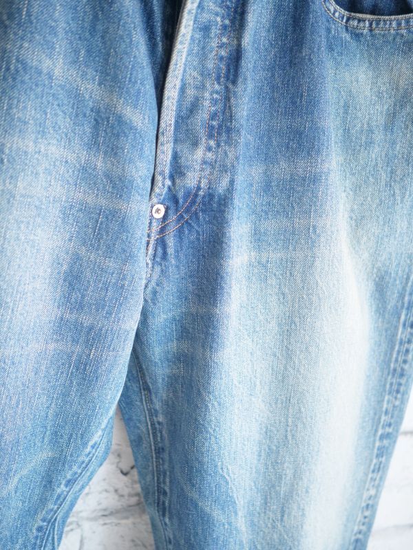 A.PRESSE No.22 Washed Wide Denim Pants アプレッセ ウォッシュド