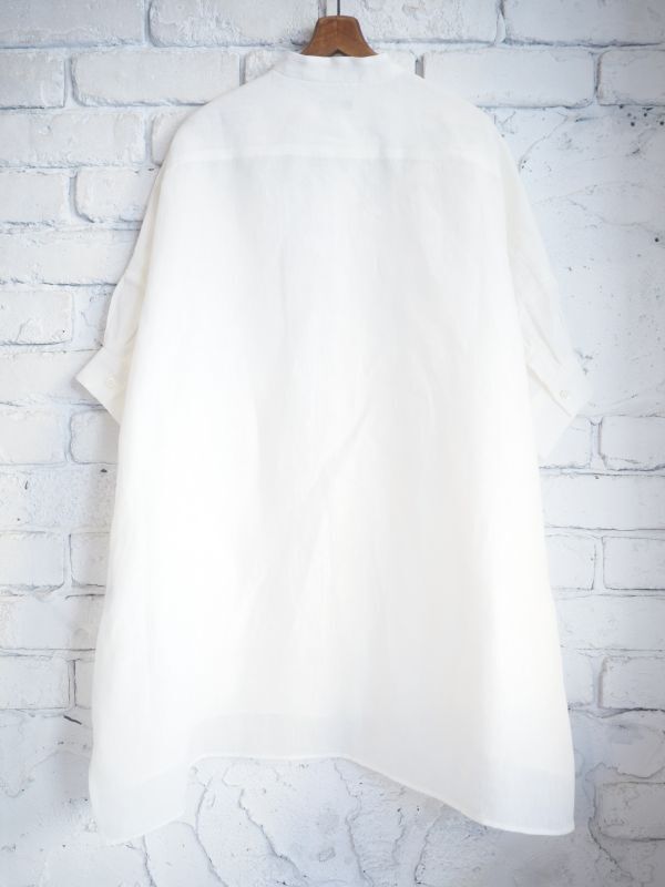 R&D.M.Co- / OLDMAN'S TAILOR DENSELY LINEN HALF SLEEVE OVERSIZE