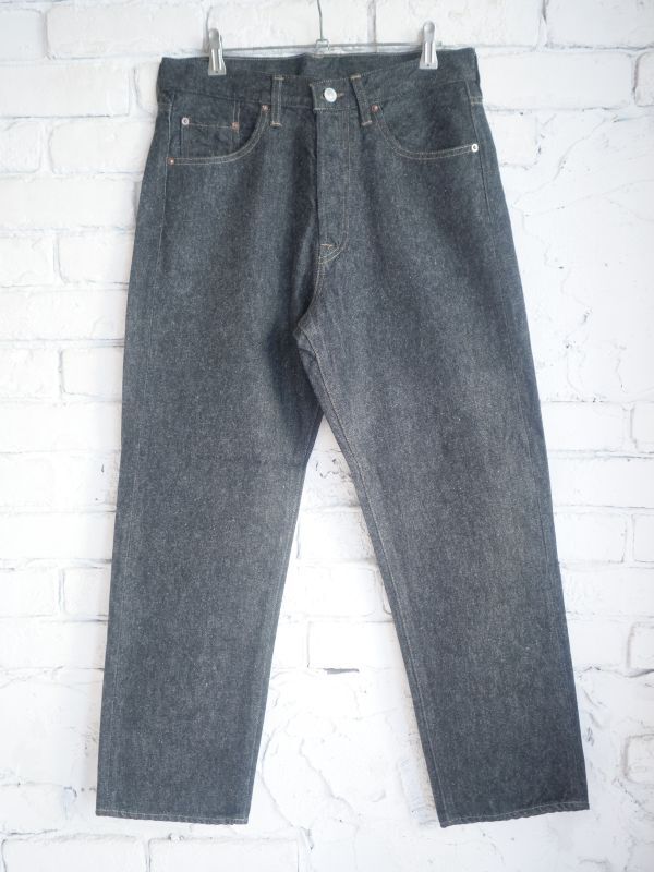 A.PRESSE Black Washed Denim Pants アプレッセ ブラックウォッシュド ...