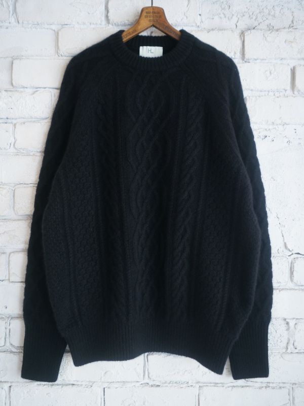 HERILL Goldencash Cable Pullover ヘリル ゴールデンキャッシュ ...