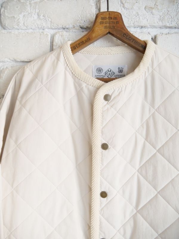 R&D.M.Co- / OLDMAN'S TAILOR QUILTING HALF COAT オールドマンズテーラー アールアンドディーエムコー  キルティングハーフコート(6429)