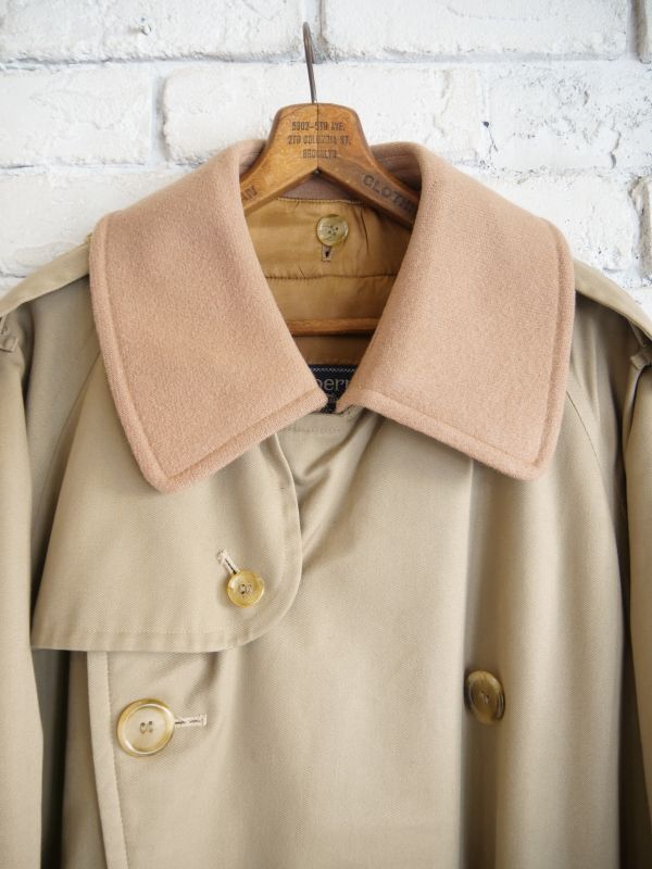 VINTAGE BURBERRY 1985s Burberry Trench21 Cotton&polyester Full set ...