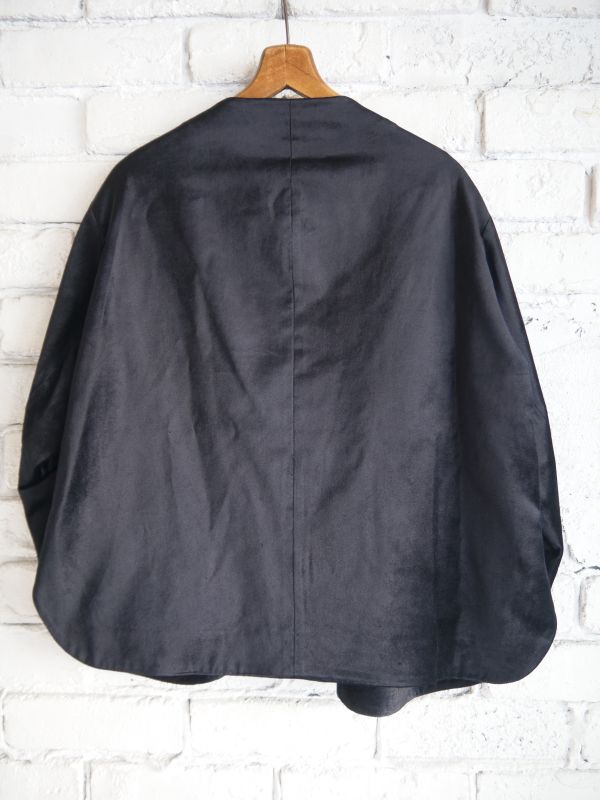 R&D.M.Co- / OLDMAN'S TAILOR WILD BERRY VELVET OVERLAP JACKET ...