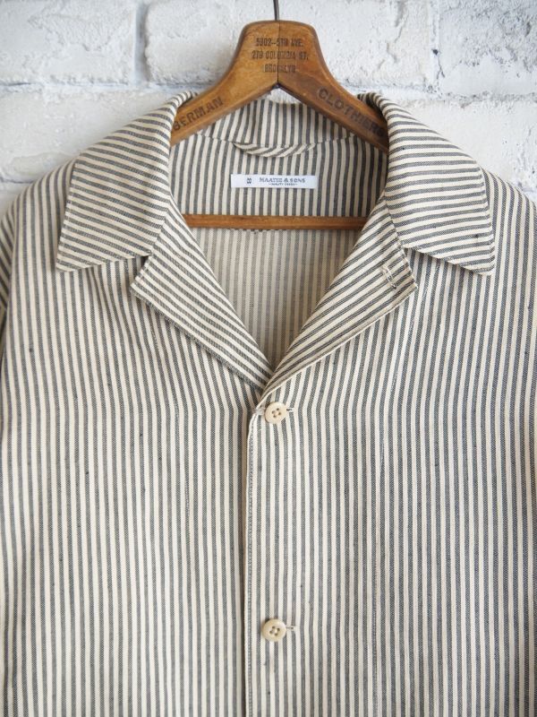 MAATEE&SONS SHIRTS JACKET C/L/N マーティーアンドサンズ シャツジャケット コットンリネンナイロン（MT4103-0610B）