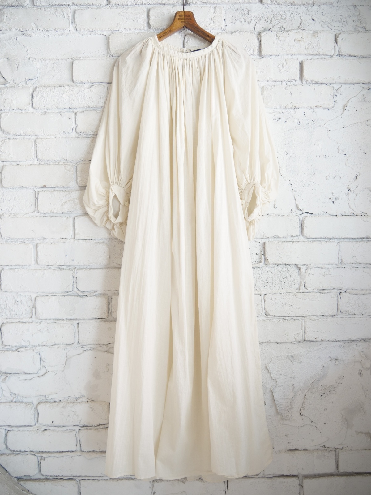 R&D.M.Co- / OLDMAN'S TAILOR GARMENT DYE LAWN SMOCK DRESS