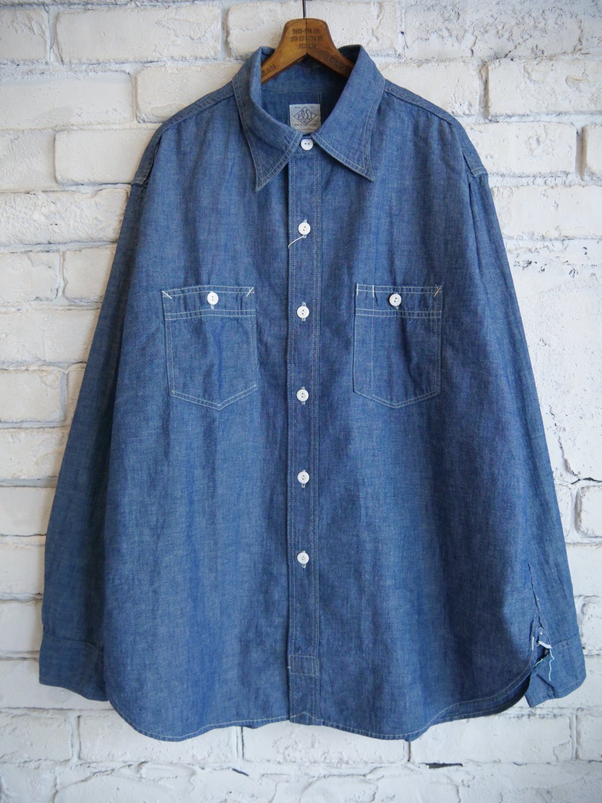 POST OʼALLS 11 St.Louis : chambray ポストオーバーオールズ