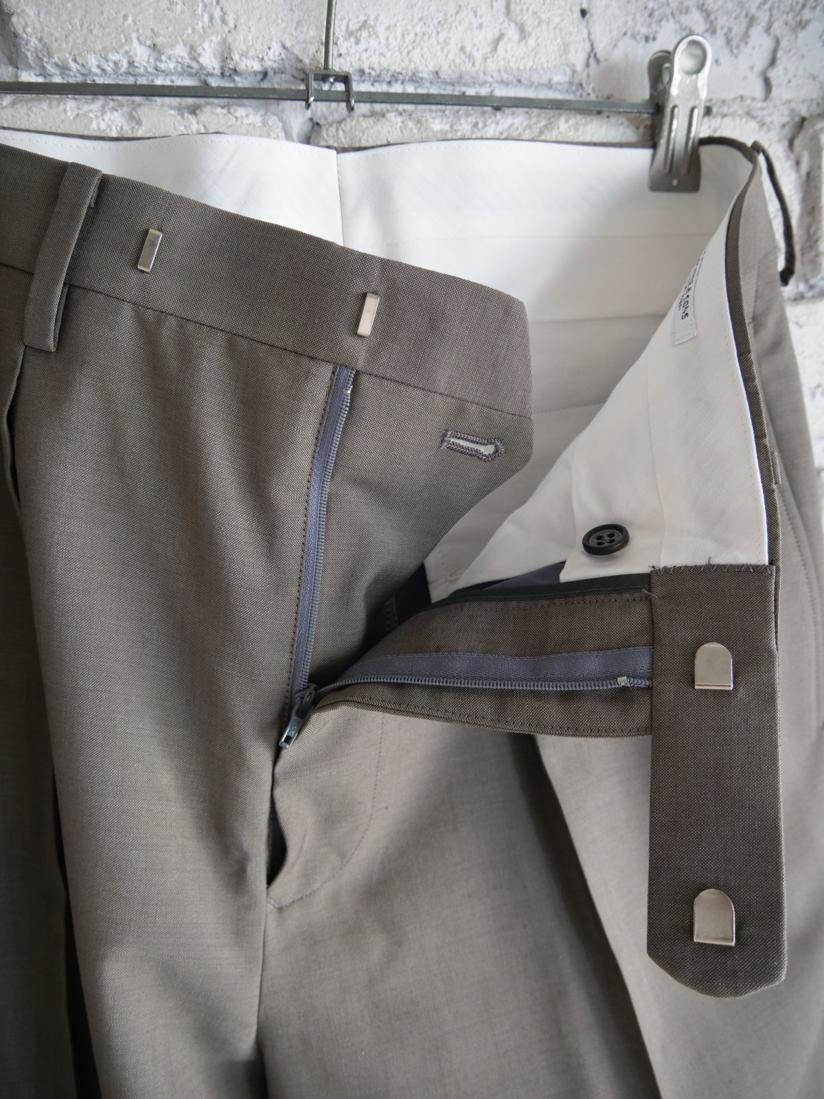 マーティーアンドサンズ 永遠スラックス ベージュ MAATEE&SONS FOREVER SLACKS TYPE2 マーティーアンドサンズ 永遠